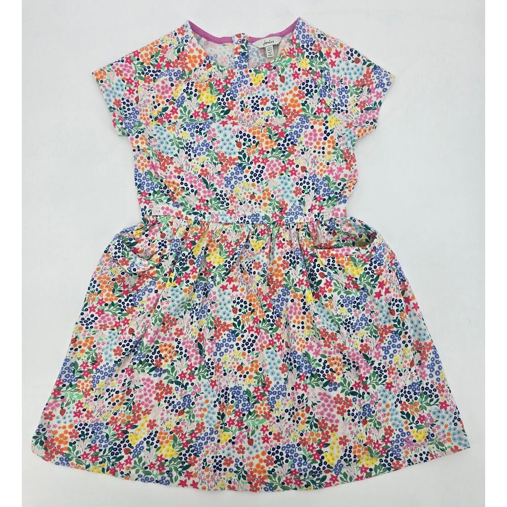 Joules Whimsical‎ Strawberry Disty Jude Short Sleeve Dress